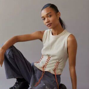 Urban Outfiter Jesy Corset Tank Top Size XS